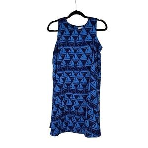 St. Tropez‎ Blue Sailboat Sleeveless Dress